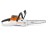 Аккумуляторная цепная пила STIHL MSA 120 C-B (акб АК20 - 2 шт. + зу AL101)