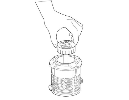 Колонка с краном запорным GARDENA 02724-20.000.00