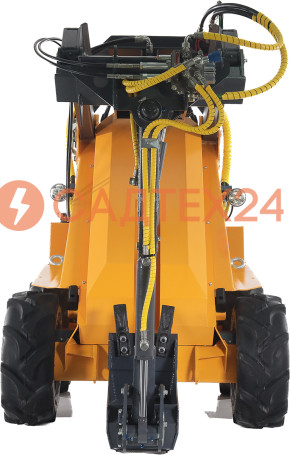 Мини-погрузчик BAUMECH ML-02 Pro, дв.Zongshen GB750 инж. + экскаватор лопатк.поворотн