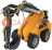 Мини-погрузчик BAUMECH ML-02 Pro, дв.Zongshen GB750 инж. + экскаватор лопатк.поворотн