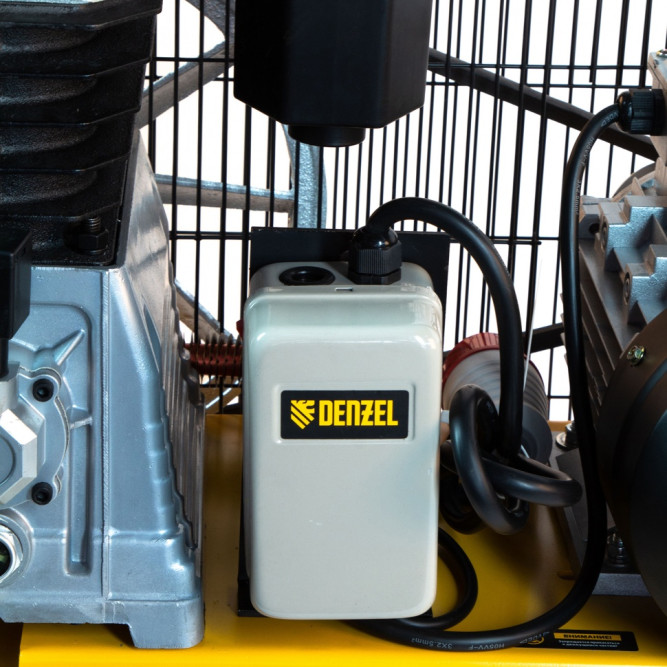 Компрессор воздушный рем.привод DENZEL BCI5500-T/200