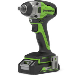 Гайковерт ударный аккумуляторный Greenworks Арт. 3802907, 24V, бесщеточный, без АКБ и ЗУ