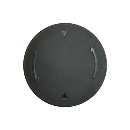 Крышка головки  триммера пластиковая черная для триммера Greenworks 40V