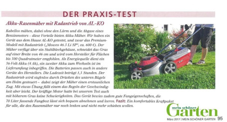 Аккумуляторная газонокосилка AL-KO Moweo 46.5 Li SP