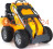 Мини-погрузчик BAUMECH ML-02 Pro, дв.Zongshen GB750 инж. на газонных колесах