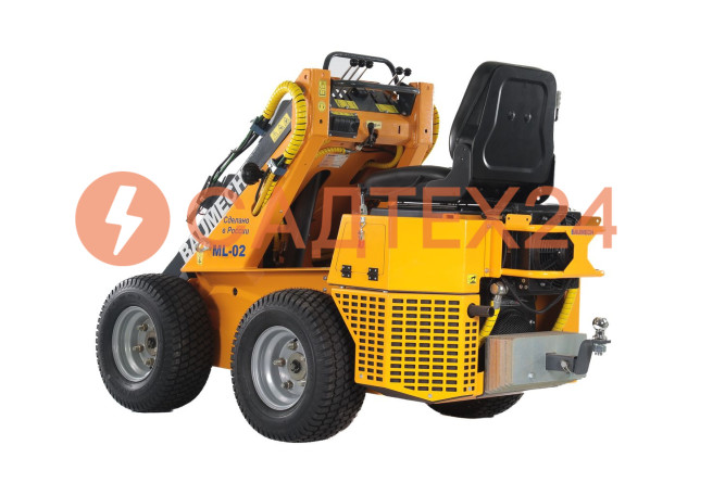 Мини-погрузчик BAUMECH ML-02 Pro, дв.Zongshen GB750 инж. на газонных колесах