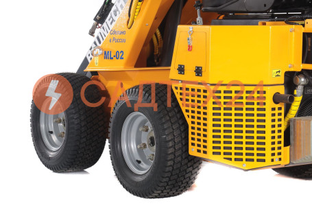 Мини-погрузчик BAUMECH ML-02 Pro, дв.Zongshen GB750 инж. на газонных колесах