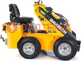 Мини-погрузчик BAUMECH ML-02 Pro, дв.Zongshen GB750 инж. на газонных колесах