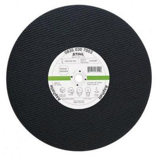 Абразивный диск 400х20мм асфальт, чугун Stihl 08350307002