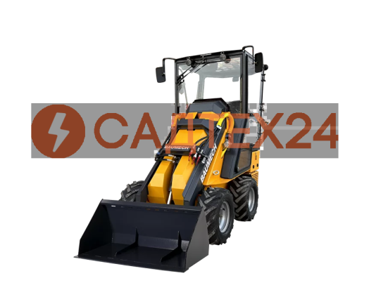 Мини-погрузчик BAUMECH ML-02 Pro, дв.Zongshen GB750 инж. с зимней кабиной + ковш универсальный 110см