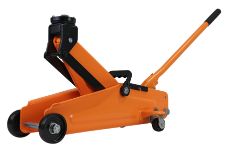 Домкрат гидравлический подкатной Вихрь ДМК-2К (2 т, 135-385 мм, в кейсе)