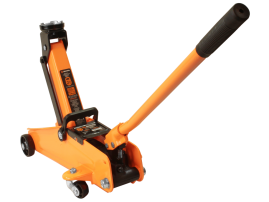 Домкрат гидравлический подкатной Вихрь ДМК-2К (2 т, 135-385 мм, в кейсе)