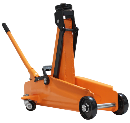 Домкрат гидравлический подкатной Вихрь ДМК-2К (2 т, 135-385 мм, в кейсе)