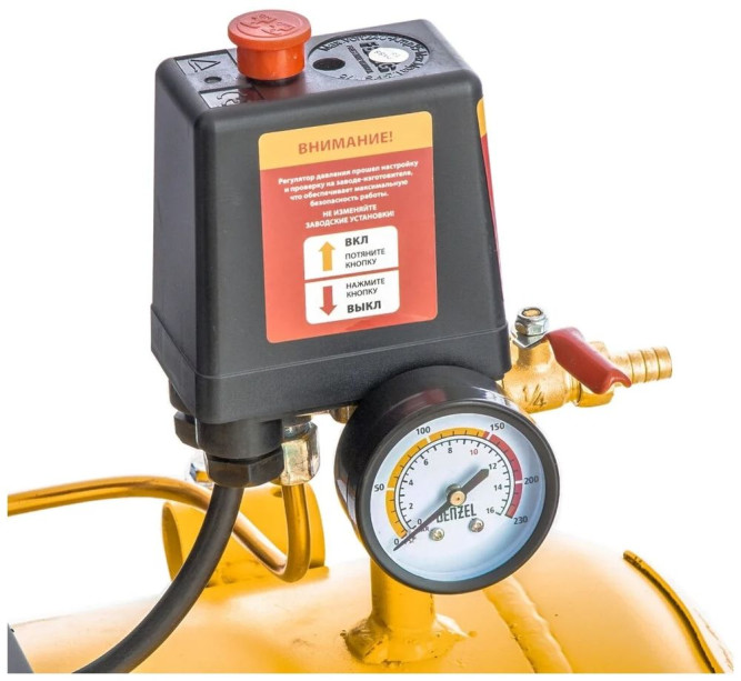 Компрессор масляный ременный DENZEL DR4000/100