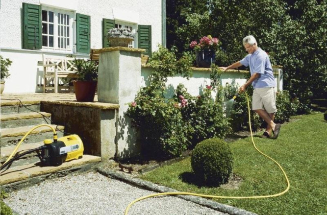 Соединительный комплект шланг PrimoFlex 5/8&amp;quot; -1,5м с коннекторами и штуцером Karcher 2.645-122.0