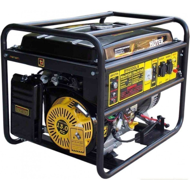 Бензогенератор Huter DY6500LX