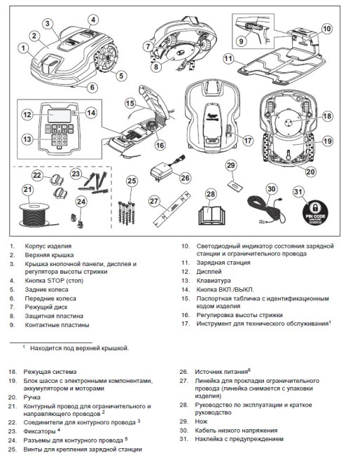 Газонокосилка-робот Husqvarna Automower 310 MarkII