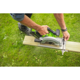 Циркулярная пила аккумуляторная Greenworks Арт. 1500907, 24V, бесщеточная, без АКБ и ЗУ