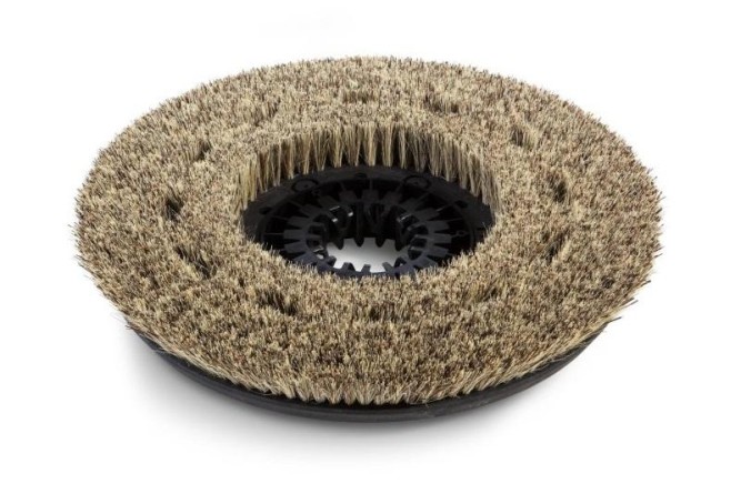 Дисковая щетка 430мм мягкая натуральный для химической чистки и полировки Karcher 4.905-023.0