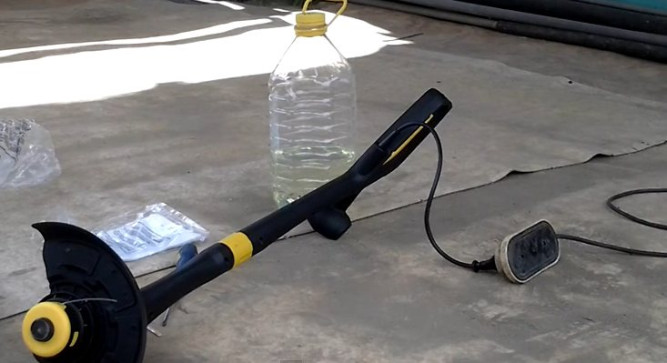 Триммер электрический Huter GET-400