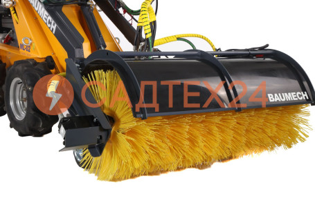 Щетка поворотная Baumech 115 см с гидравлическим поворотом