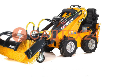 Щетка поворотная Baumech 115 см с гидравлическим поворотом