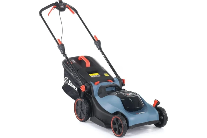 Газонокосилка аккумуляторная SENIX LPSX2-M-EU 43см c АКБ и ЗУ