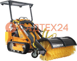 Мини-погрузчик BAUMECH ML-03 Pro, дв.Zongshen GB750 инж. + гидравл.щетка 115см + каркас безопасн