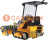 Мини-погрузчик BAUMECH ML-03 Pro, дв.Zongshen GB750 инж. + гидравл.щетка 115см + каркас безопасн