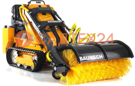 Мини-погрузчик BAUMECH ML-03 Pro, дв.Zongshen GB750 инж. + гидравл.щетка 115см