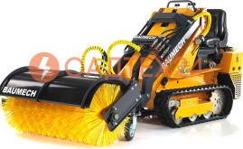 Мини-погрузчик BAUMECH ML-03 Pro, дв.Zongshen GB750 инж. + гидравл.щетка 115см