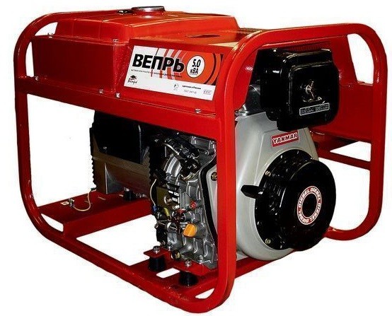 Дизельный генератор Вепрь АДП 5, 0-230 ВЯ