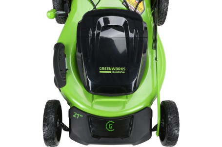Газонокосилка самоходная, аккумуляторная Greenworks Арт. 2515907, 82V, 51 см, самоходная, бесщеточная, без АКБ и ЗУ