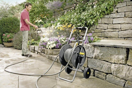 Тележка для шланга HT 80М металлическая Karcher 2.645-042.0