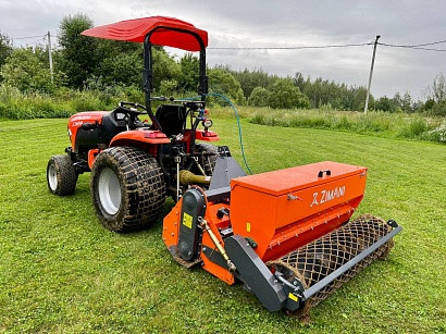 Стоунбурьер с сеялкой ZimAni SBZ125