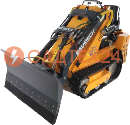 Мини-погрузчик BAUMECH ML-03 Pro, дв.Zongshen GB750 инж. +  гидравлический отвал 120 см