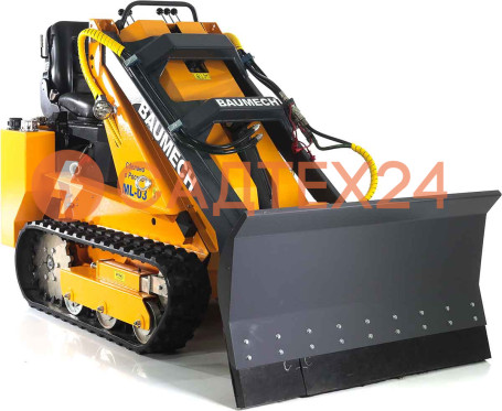 Мини-погрузчик BAUMECH ML-03 Pro, дв.Zongshen GB750 инж. +  гидравлический отвал 120 см