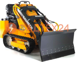 Мини-погрузчик BAUMECH ML-03 Pro, дв.Zongshen GB750 инж. + гидравлический отвал 120 см