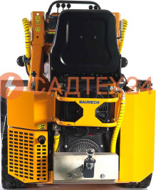 Мини-погрузчик BAUMECH ML-03 Pro, дв.Zongshen GB750 инж. + гидравлический отвал 120 см