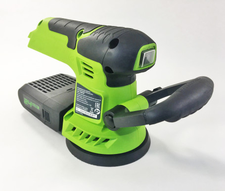 Шлифовальная машина, аккумуляторная Greenworks Арт. 3100107, 24V, без АКБ и ЗУ