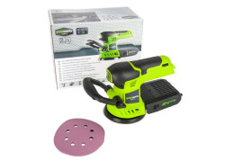 Шлифовальная машина, аккумуляторная Greenworks Арт. 3100107, 24V, без АКБ и ЗУ