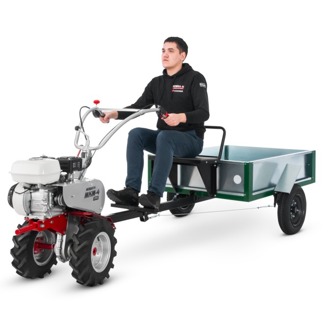 Прицеп для мотоблока МОБИЛ К ТПМ-500-1 КОМФОРТ оцинкованный