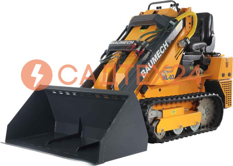 Мини-погрузчик BAUMECH ML-03 Pro, дв.Zongshen GB750 инж. + ковш для снега 120см