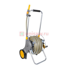 Тележка металлическая в сборе Hozelock для шланга длиной 60 м с шлангом Flexi Pro 12,5 мм 30 м в комплекте