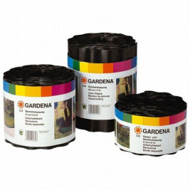 Бордюр черный 9 см GARDENA 00530-20.000.00