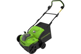Аэратор-скарификатор аккумуляторный Greenworks Арт. 2511507UB, 40V, бесщеточный, c 1хАКБ 4Ач и ЗУ