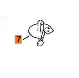 BT130 головка шнека  60мм Stihl 44046803051