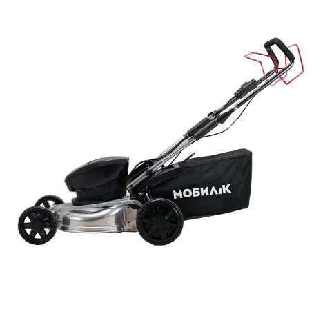 Газонокосилка аккумуляторная МОБИЛ К XMA46 КОМФОРТ 2х20 В с акк. 4 А*ч и двойн.ЗУ