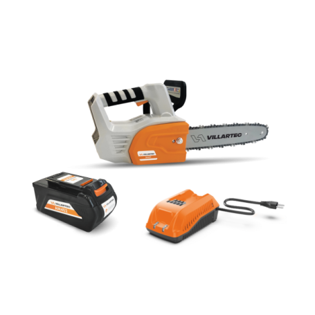 Пила цепная аккумуляторная VILLARTEC SA 40 SET: AM402+AC402