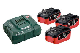 Базовый комплект Metabo 18 В LiHD 3х5,5Ач + ЗУ ASC 30-36V AIR COOLED  685074000